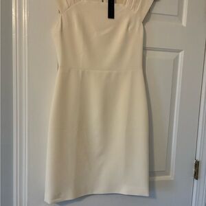 Alice + Olivia Cream Mini Dress